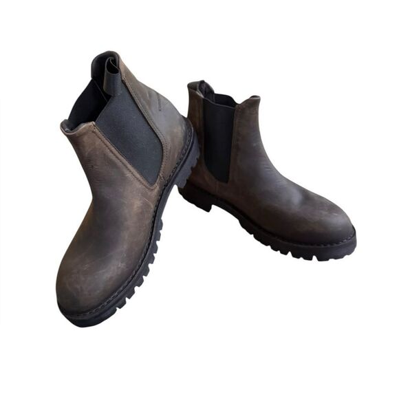 Gardenheir CALFSKIN WATERPROOF CHELSEA BOOT IN BARK 35 - Picture 2 of 8